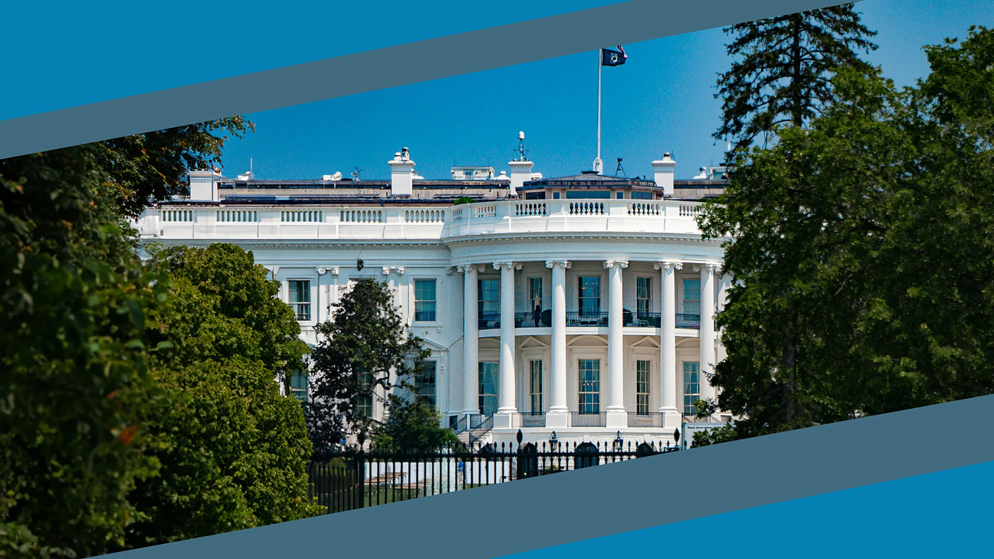 Couverture dossier hausse tarif douanier white house maison blanche usa uniter state